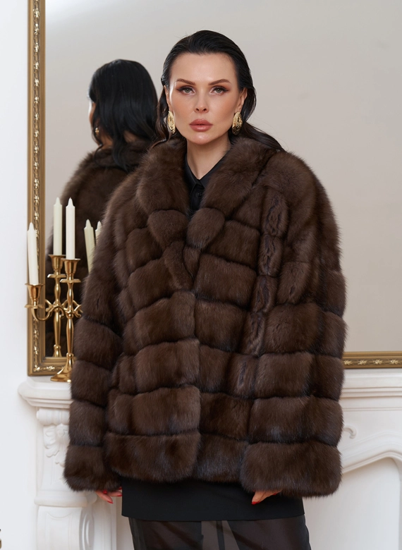 Куртка из баргузинского соболя